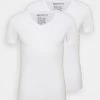 DRYKORN CARIS 2 PACK - Undershirt - All White -Trend Code Shop 67ef352e0b2d4934b35f8678f952c29d
