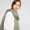 DRYKORN RIKER UNISEX - Scarf - Khaki -Trend Code Shop 694a369430324eeb928132a77a439fea
