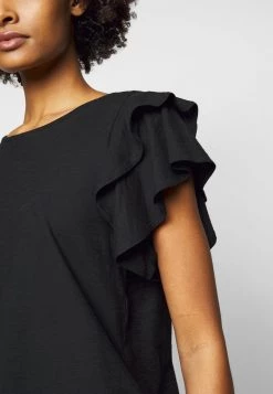 DRYKORN JISANE - Print T-shirt - Black -Trend Code Shop 6a26c17cecff4404af50d7573e369836