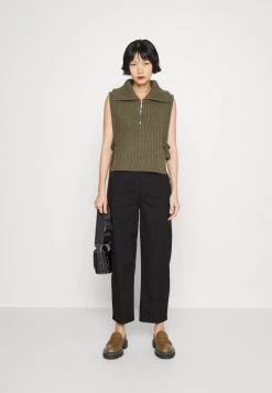 DRYKORN SERIOUS - Trousers - Schwarz -Trend Code Shop 6a73349aeaa04d7f992e271b2daf5e70