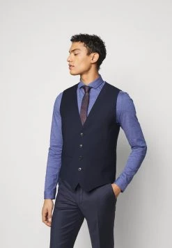 DRYKORN MALMO - Waistcoat - Blue
