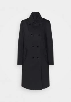DRYKORN HARLESTON - Classic Coat - Black -Trend Code Shop 7aaffd6f559f41688647a35a2f6940ff