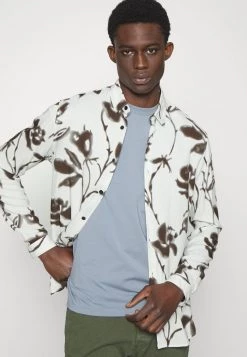 DRYKORN KILI - Print T-shirt - Blue -Trend Code Shop 7c002a7ffaeb4046a01044c6d862dfc3