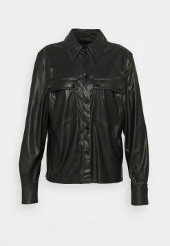 DRYKORN BEREA - Button-down Blouse - Schwarz