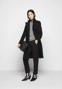 DRYKORN HARLESTON - Classic Coat - Black -Trend Code Shop 7dce71e4058e45e9a9b8d462987f0607