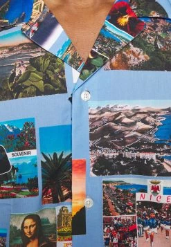 DRYKORN BIJAN - Shirt - Blue -Trend Code Shop 81f50574d2244828a34077c811584117