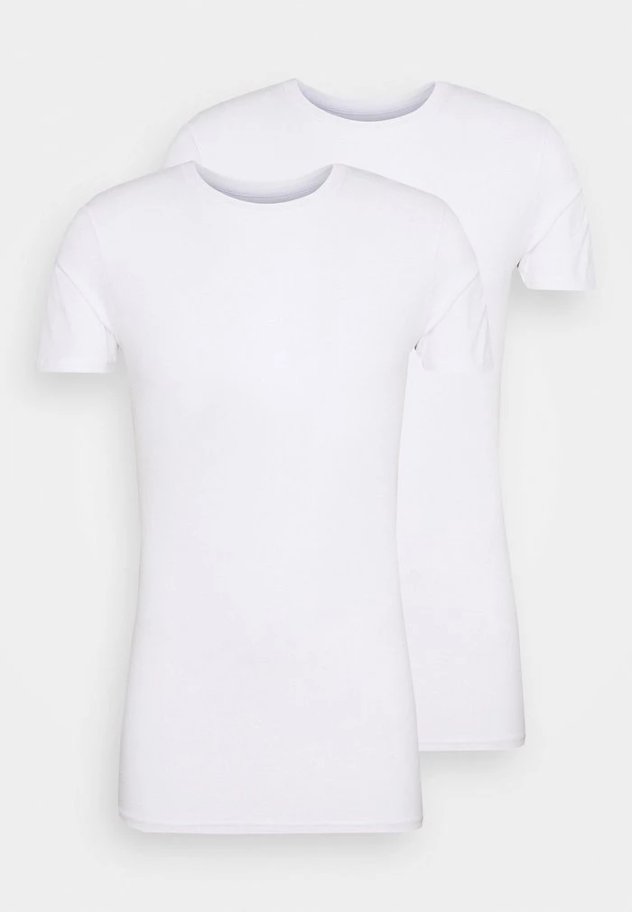 DRYKORN CADAN 2 PACK - Undershirt - All White 2 DRYKORN CADAN 2 PACK - Undershirt - All White