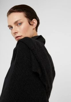 DRYKORN THERRY - Button-down Blouse - Black -Trend Code Shop 8a57ba38be4742eb892b29ebdac03478