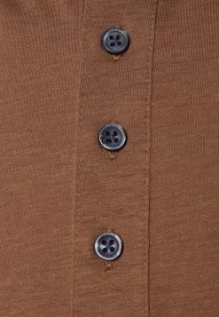 DRYKORN GARRY - Polo Shirt - Brown 7 DRYKORN GARRY - Polo Shirt - Brown -Trend Code Shop 94ed19cc1465439d94ceabf573129220