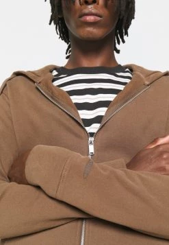 DRYKORN PAYN - Zip-up Sweatshirt - Braun -Trend Code Shop 99c960d5546843d8920cfad389fe5ebb