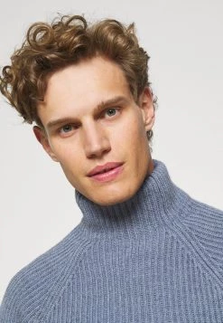 DRYKORN ARVID - Jumper - Blau -Trend Code Shop 9c26704c2aca472ea9511d9446c2b27b