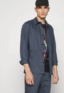 DRYKORN LAWEE - Summer Jacket - Blau -Trend Code Shop a078438e6f514425afc0a26bb5f9384e