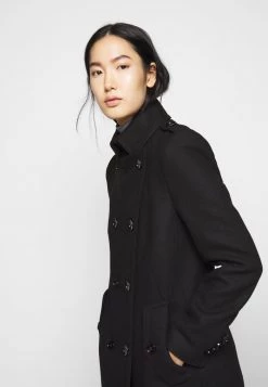 DRYKORN HARLESTON - Classic Coat - Black -Trend Code Shop a10febea9652476c9a9b6bc4003de3da