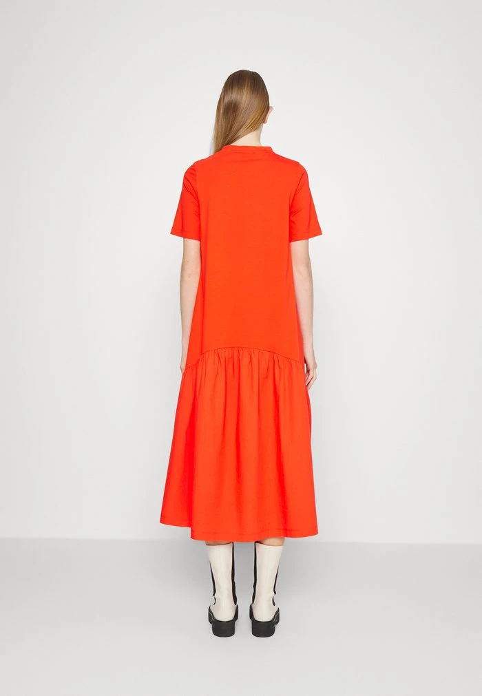 DRYKORN MALASI - Day Dress - Orange 5 DRYKORN MALASI - Day Dress - Orange - Image 3