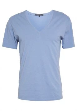 DRYKORN QUENTIN - Basic T-shirt - Blue -Trend Code Shop a58f719fdad74031a2a3305a83577148
