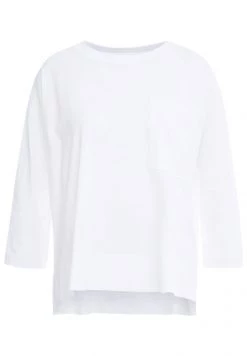 DRYKORN KAORI - Long Sleeved Top - White -Trend Code Shop a6ab0182aec9401789f6beac94e4102a