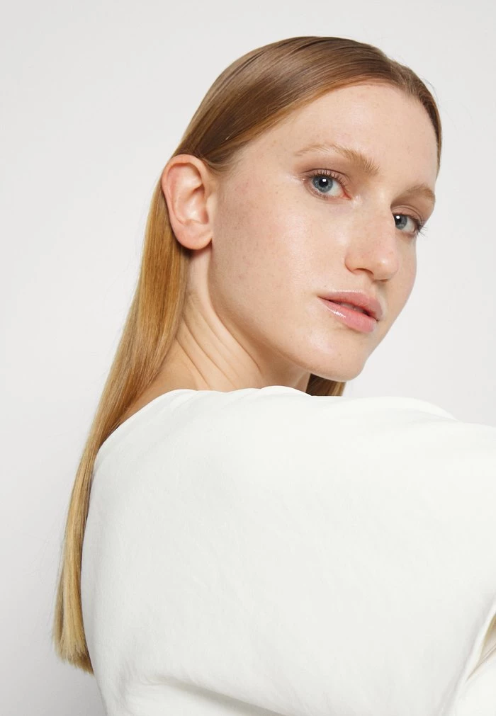 DRYKORN DOMINGA - Jersey Dress - Ecru 8 DRYKORN DOMINGA - Jersey Dress - Ecru - Image 6