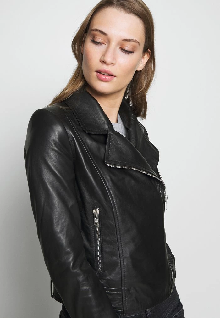 DRYKORN PAISLY - Leather Jacket - Black 6 DRYKORN PAISLY - Leather Jacket - Black - Image 4