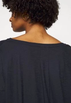 DRYKORN VENJA - Long Sleeved Top - Dark Blue -Trend Code Shop ace58973aaa541308085af12e4371474