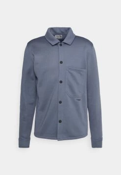 DRYKORN LARS - Zip-up Sweatshirt - Blue -Trend Code Shop af4e7dd0adef42afb13d8f41afe64c0c