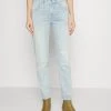 DRYKORN LIKE - Straight Leg Jeans - Blue -Trend Code Shop b1e7a566437b405ea39be1ba6423d474