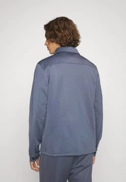 DRYKORN LARS - Zip-up Sweatshirt - Blue -Trend Code Shop b3729324f5444e87906ecca122dde836