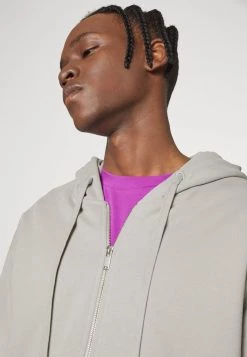 DRYKORN OSKAR - Zip-up Sweatshirt - Grey -Trend Code Shop b377a081ef7548ad8b87028e226099d7