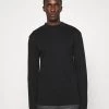 DRYKORN MORITZ - Long Sleeved Top - Black -Trend Code Shop b6ae69b6852b434fbee57f811fcb9fc6