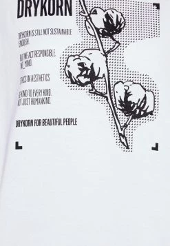 DRYKORN LUNIE - Print T-shirt - Weiß -Trend Code Shop b8626920850c43a7a03b7e04dfe7e393