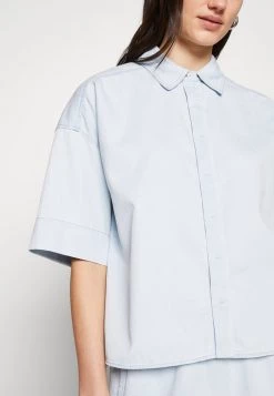 DRYKORN THERRY - Button-down Blouse - Blau -Trend Code Shop b9ad525353434770a66974bc42ba872e