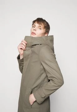 DRYKORN SECSET - Classic Coat - Grey -Trend Code Shop ba838cacfa3a47db894d45b108b9cf34