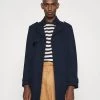 DRYKORN SKOPJE - Classic Coat - Blau -Trend Code Shop bba39811c1bb4ec2a584970d644444e0