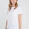 DRYKORN ANISIA - Basic T-shirt - White -Trend Code Shop bc4fd46831e84c658ee20b4becdbec24