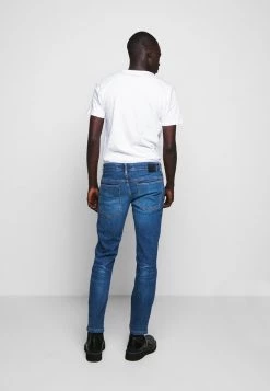 DRYKORN JAZ - Slim Fit Jeans - Blue -Trend Code Shop cba70c93050a4ac0bebc26bc3d967f4d