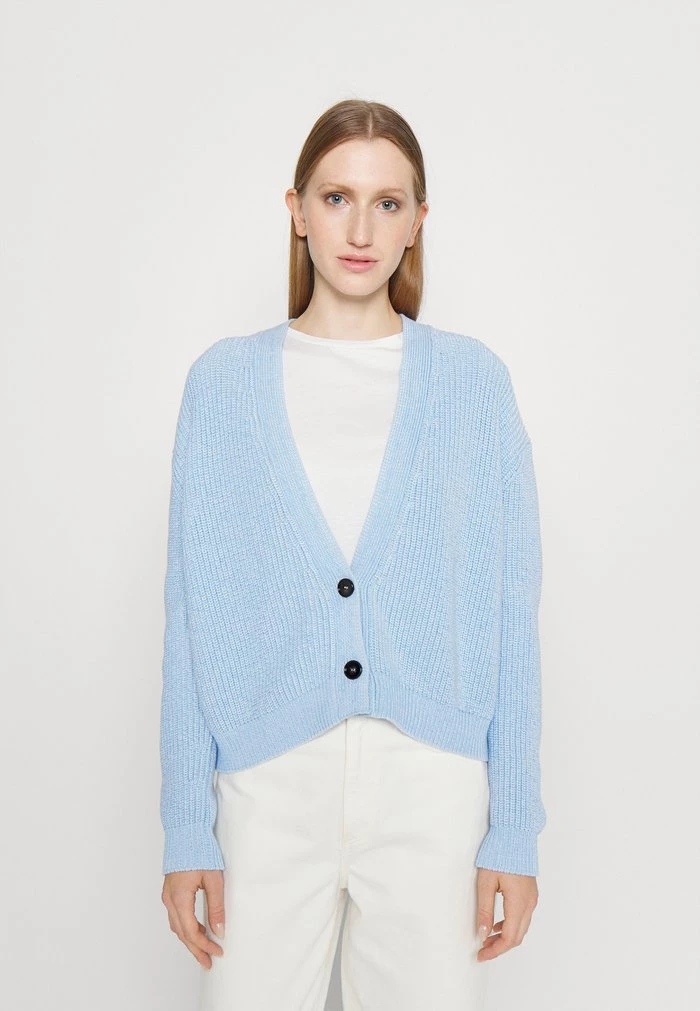 DRYKORN SONTJE - Cardigan - Blue 3 DRYKORN SONTJE - Cardigan - Blue