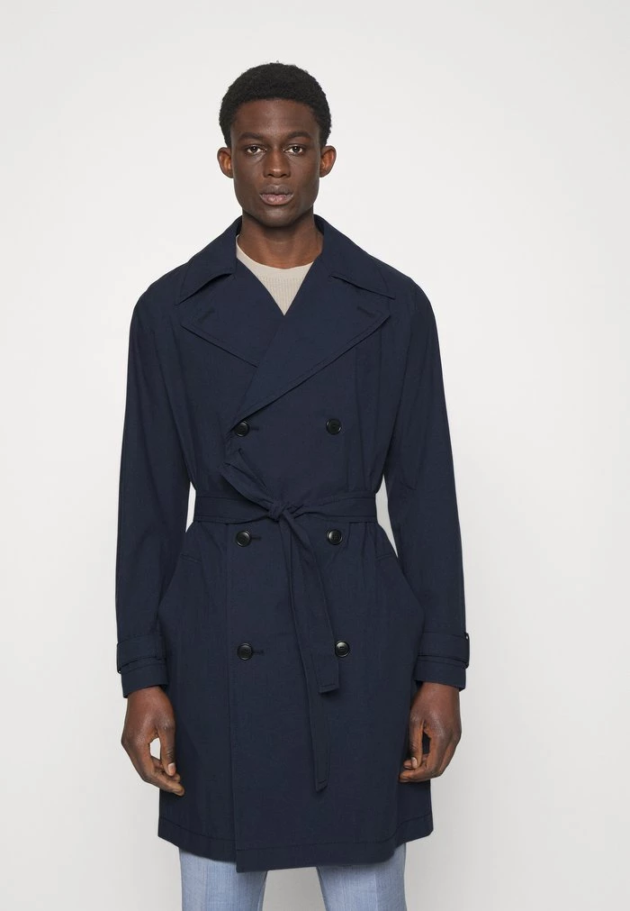 DRYKORN CLAVE - Trenchcoat - Blue 3 DRYKORN CLAVE - Trenchcoat - Blue