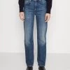 DRYKORN CREST - Straight Leg Jeans - Blue