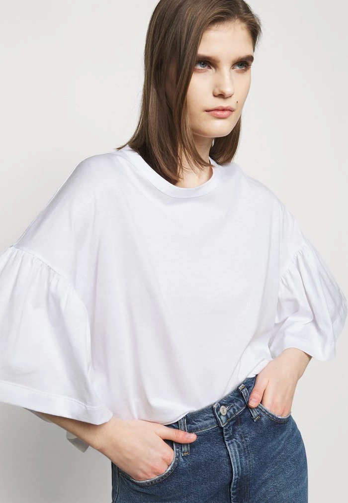 DRYKORN FIMONI - Print T-shirt - Weiss 6 DRYKORN FIMONI - Print T-shirt - Weiss - Image 4