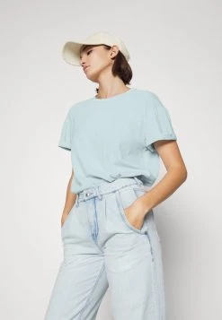 DRYKORN LARIMA - Basic T-shirt - Blue -Trend Code Shop d4ef3fc42e704b71a53347373a77126b