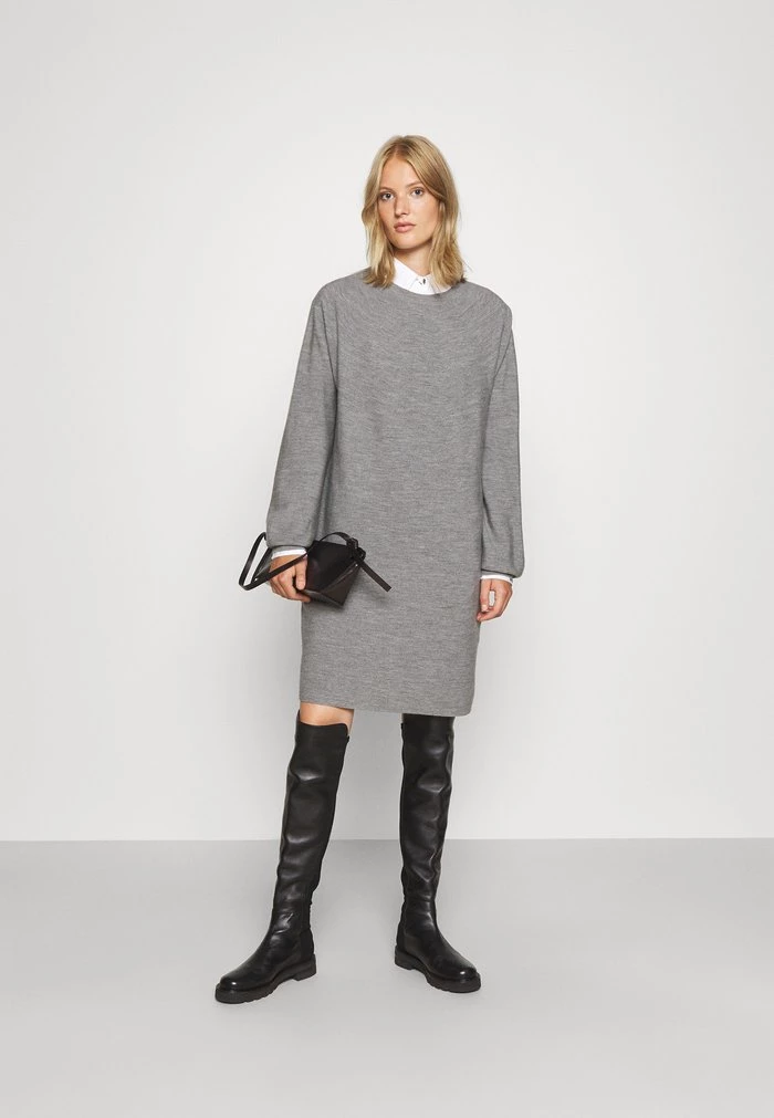 DRYKORN MARISA - Jumper Dress - Grau 4 DRYKORN MARISA - Jumper Dress - Grau - Image 2