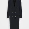 DRYKORN WORTHING - Classic Coat - Blau -Trend Code Shop d72bb44bab6d4f5985ba7e41d62222ab