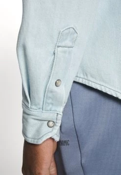 DRYKORN PHASMO - Shirt - Blue -Trend Code Shop db9ebf4051814431a32688928f950fdd