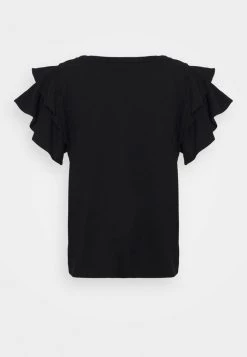 DRYKORN JISANE - Print T-shirt - Black -Trend Code Shop dda1f881760542729c778609a2265f25