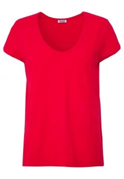 DRYKORN AVIVI - Basic T-shirt - Red -Trend Code Shop df325df9e1e14fa1b22de8de68074fd0