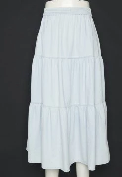 DRYKORN MADITA - A-line Skirt - Blue -Trend Code Shop e02f86c853354457a0670260a2935c6e