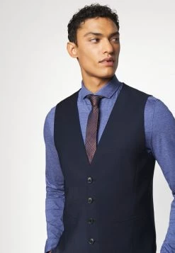DRYKORN MALMO - Waistcoat - Blue -Trend Code Shop e35c1a93a39d4886bfff716e3701e2e6