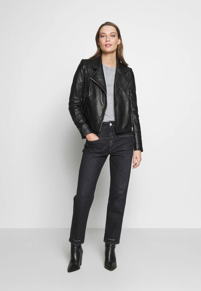 DRYKORN PAISLY - Leather Jacket - Black 4 DRYKORN PAISLY - Leather Jacket - Black - Image 2