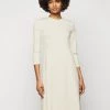 DRYKORN FAGI - Jersey Dress - Ecru -Trend Code Shop ec894bcecdbb410b95686faf3f5a7737