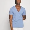 DRYKORN QUENTIN - Basic T-shirt - Blue -Trend Code Shop f10c7e82a8114dfd8a512a893a1dc1a5
