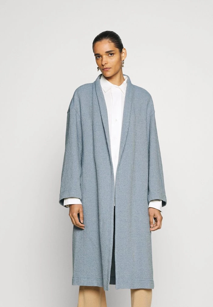 DRYKORN BAUPREY - Classic Coat - Blue 3 DRYKORN BAUPREY - Classic Coat - Blue